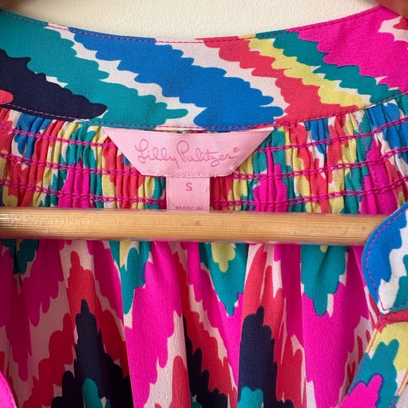 Lilly Pulitzer Silk Elsa Blouse - Picture 9 of 14